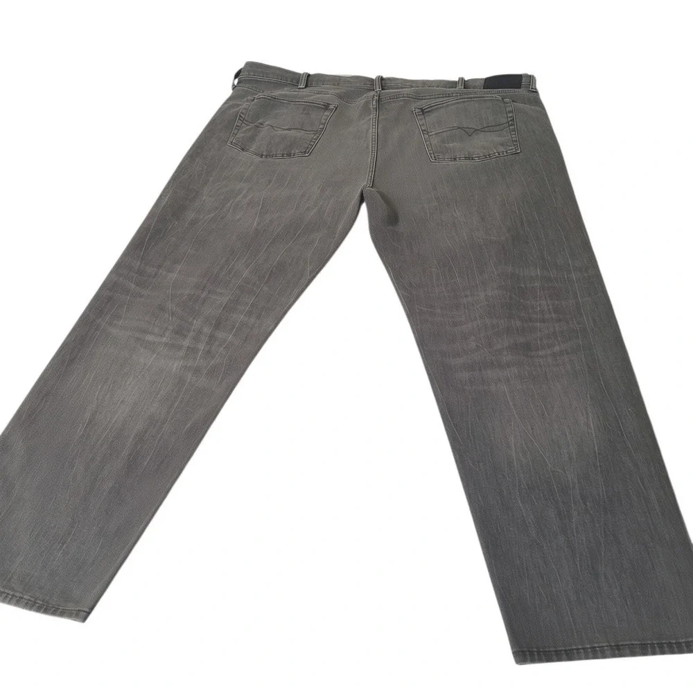 Polo Ralph Lauren Varick Slim Straight Jeans Mens (Fits 50x31) Grey Denim Pants